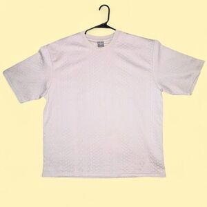 Saints Studio NWT Beige Textured Knit T-Shirt - Size XL Streetwear